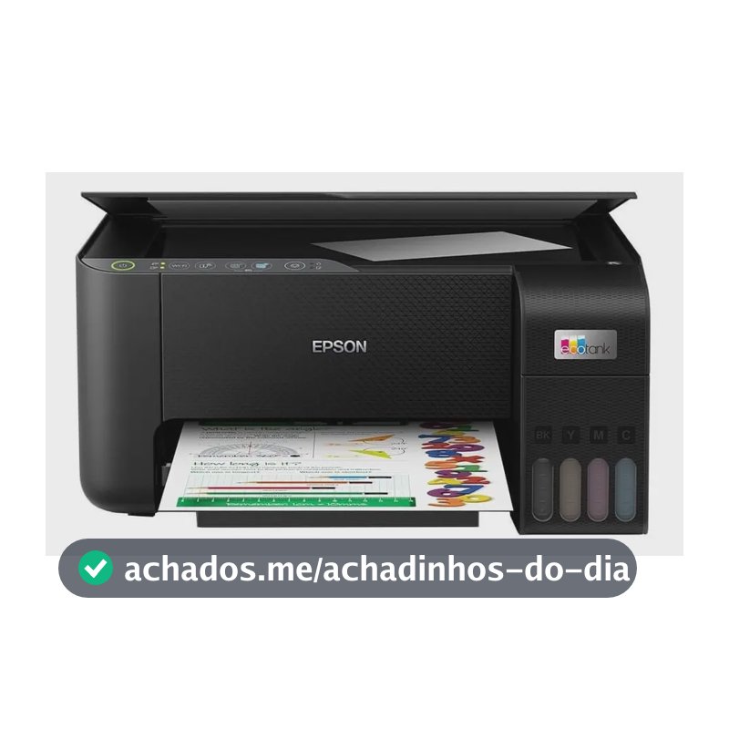Impressora Epson Multifuncional Ecotank L3250 Wireless Bivolt