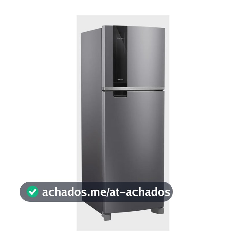 Geladeira Brastemp Frost Free 385 Litros Duplex Inox - BRM46MK
