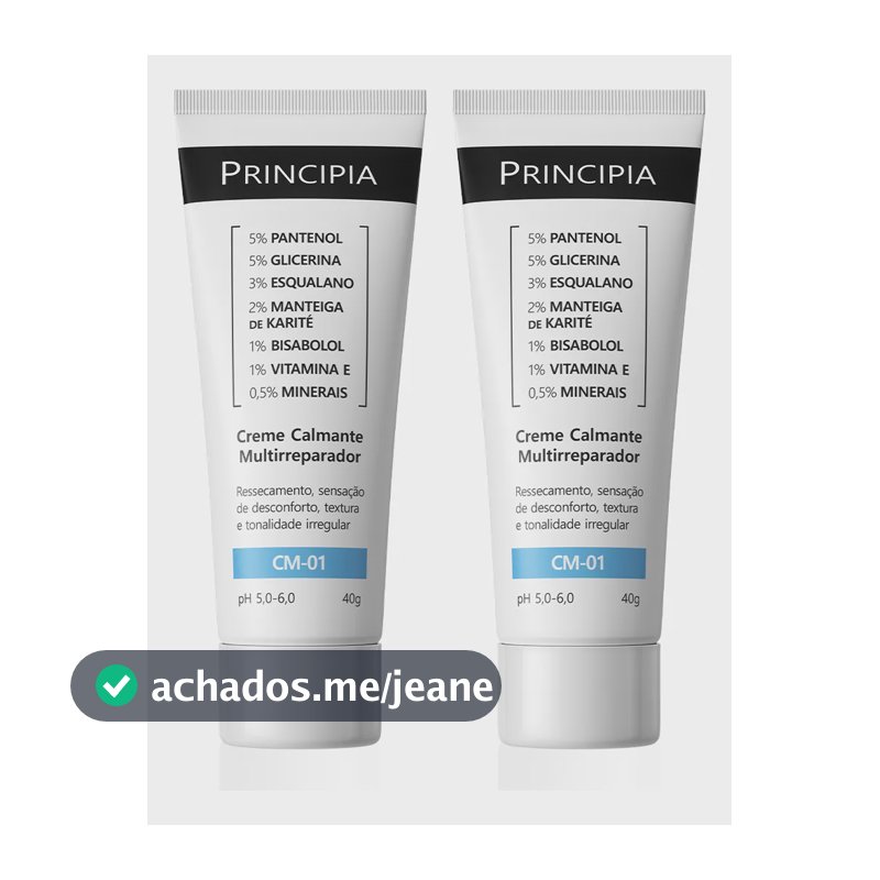 Principia Kit C/2 Creme Calmante Multirreparador Cm-01