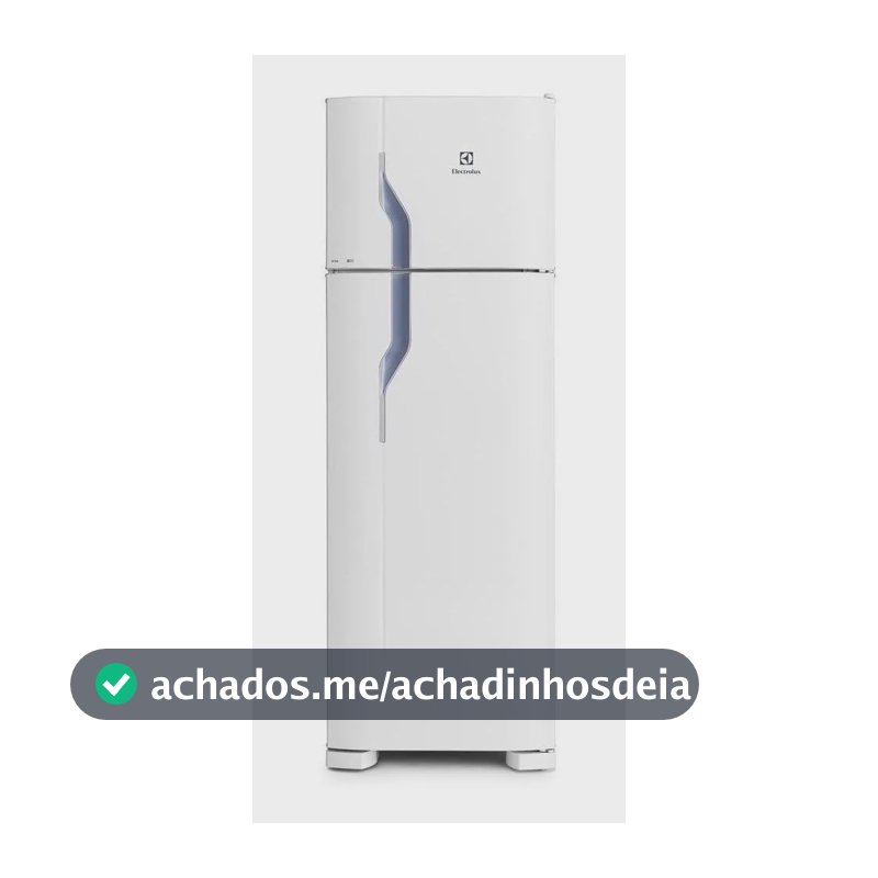 Geladeira Electrolux Cycle Defrost 260L Super Freezer Duplex Branca DC35A