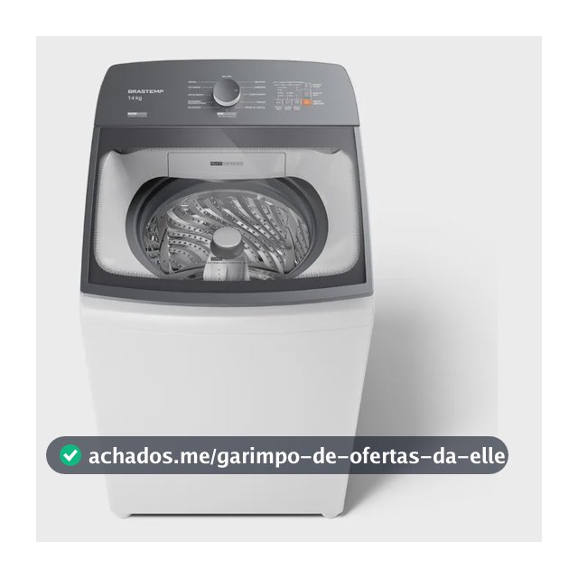 Máquina de Lavar Brastemp 14Kg Branca Smart Sensor- BWJ14AB