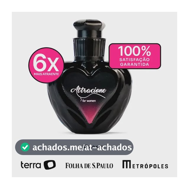 Perfume Attracione Feminino By Attracione Woman Mulher Sensual