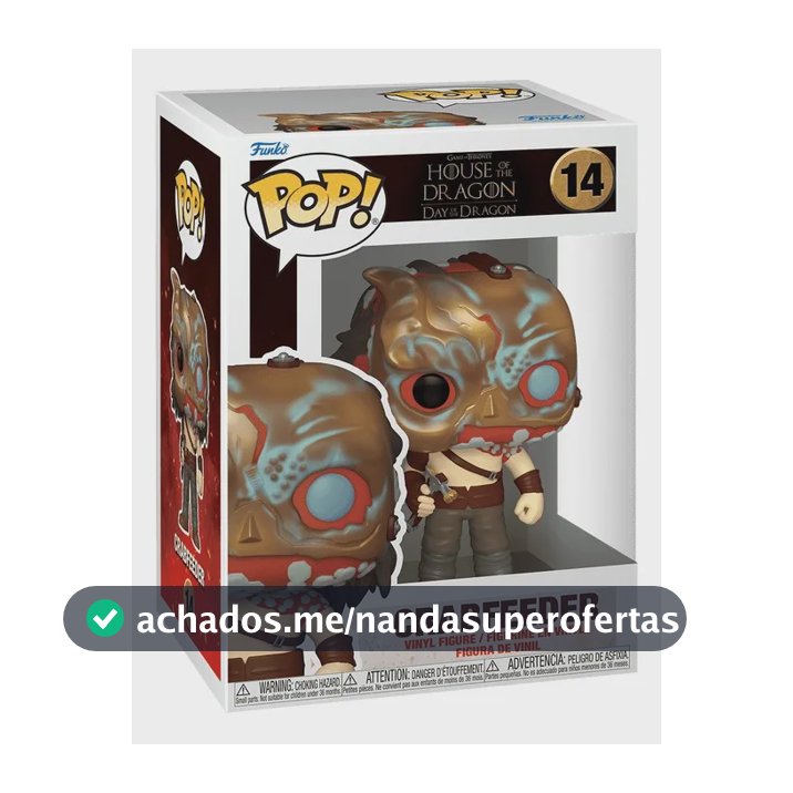 Boneco Funko Pop A Casa Do Dragão Engorda-caranguejo 13604