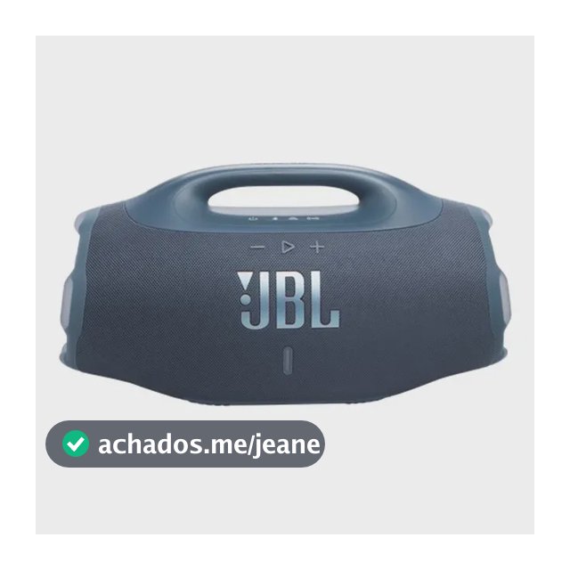 Caixa De Som Jbl Boombox 4 Bluetooth 210w Ip68  Azul Azul