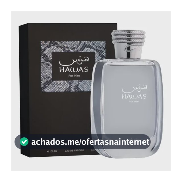 Perfume Hawas For Him Rasasi Edp 100ml Original Lacrado