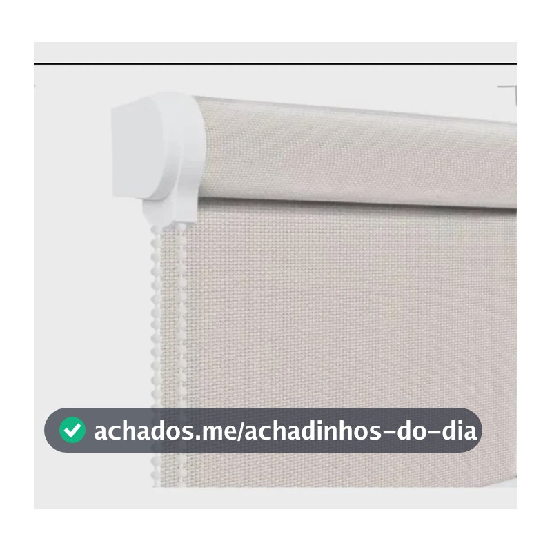 Persiana Cortina Tela Solar 5% Med 1,50x1,50 Varanda Bege Largura 150 X Altura 150