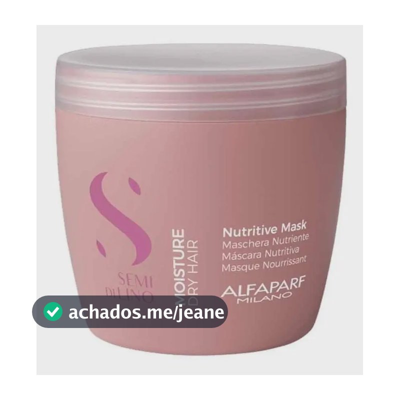 Alfaparf Semi Di Lino Moisture nutritive Máscarilla 500ml
