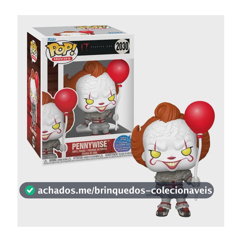 Funko Pop: Pennywise (shelf Sitter) #2030 - It: Chapter One
