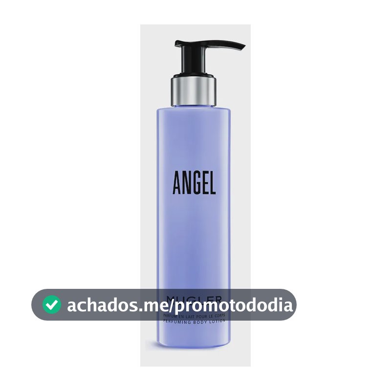 Creme Corporal Perfumado Hidratante de Nutrição Profunda que Combate o Ressecamento com Manteiga de Karité, Mugler Angel, 200ml