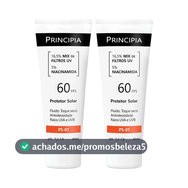 Principia Kit Protetor Solar Facial Ps-01 Fps60