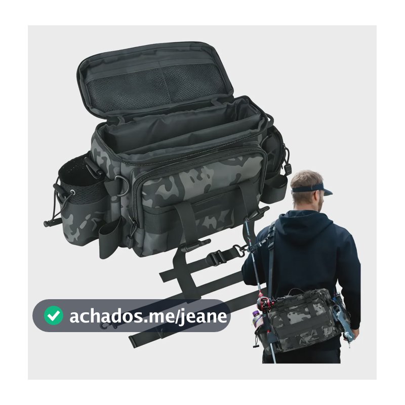 Bolsas Impermeáveis Equipamento Mochila Para Isca De Pesca Camuflar