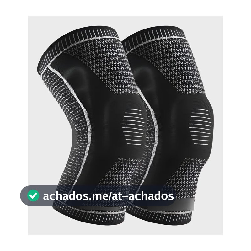 Kit 2 Joelheira Articulada Ortopédica Patelar Joelho Legfix