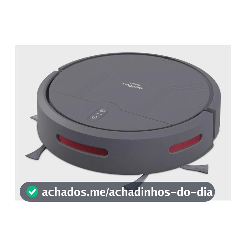 Aspirador Robô De Pó Bivolt Hepa 35w Bas22a Britânia