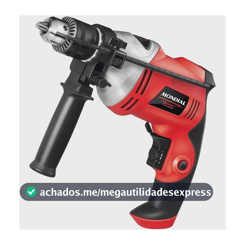Furadeira Elétrica de impacto 13mm 750w Mondial FFI-05