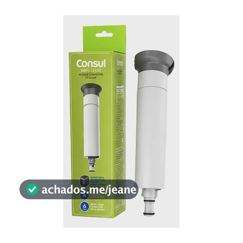 Refil Filtro Consul Cix08ax Para Purificador De Água Cpb33