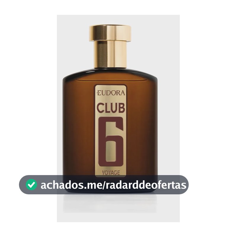 Club 6 Voyage Desodorante Colônia 95ml