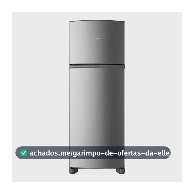Geladeira Consul Frost Free 333 Litros Duplex Inox - CRM40MK