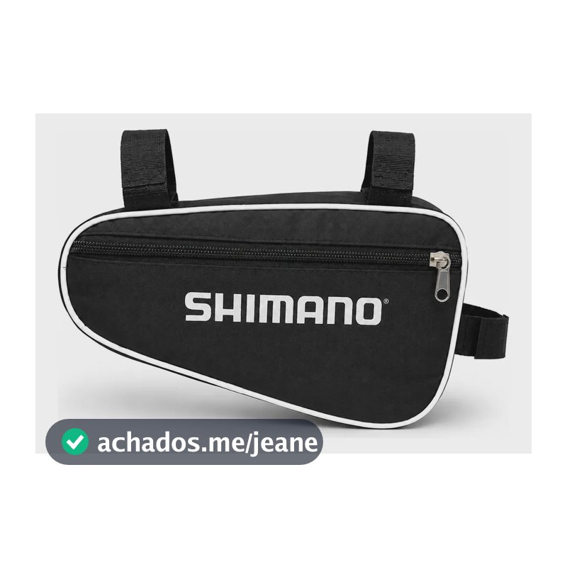 Bolsa Triangular Shimano Para Quadro Bike Impermeável MTB