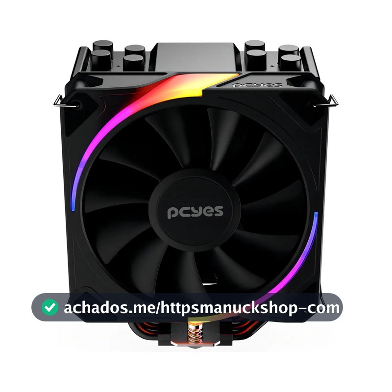 Cooler Para Processador Pcyes Frost Pulse Argb Black Vulcan