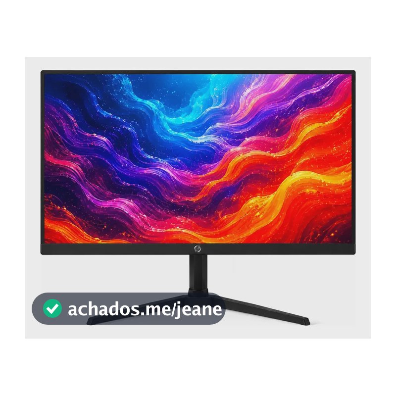 Monitor Isync 19 Pol. Widescreen, Led Hd, Hdmi/ Vga, 75hz Preto 127/220v