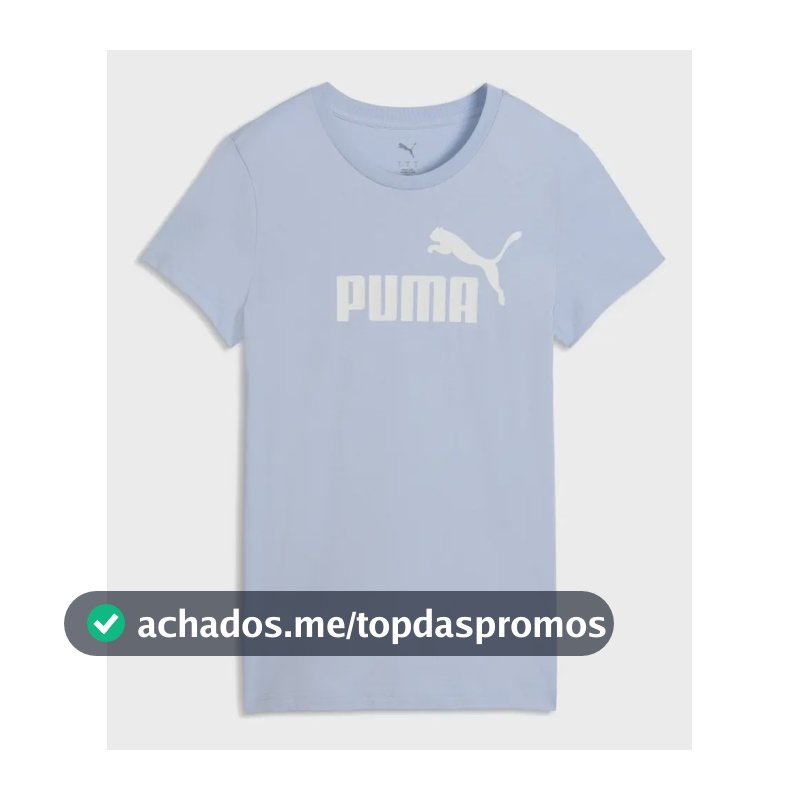 Camiseta Feminina Ess No. 1 Logo Slim Tank Puma Snow Mountain Blue N/a M Liso