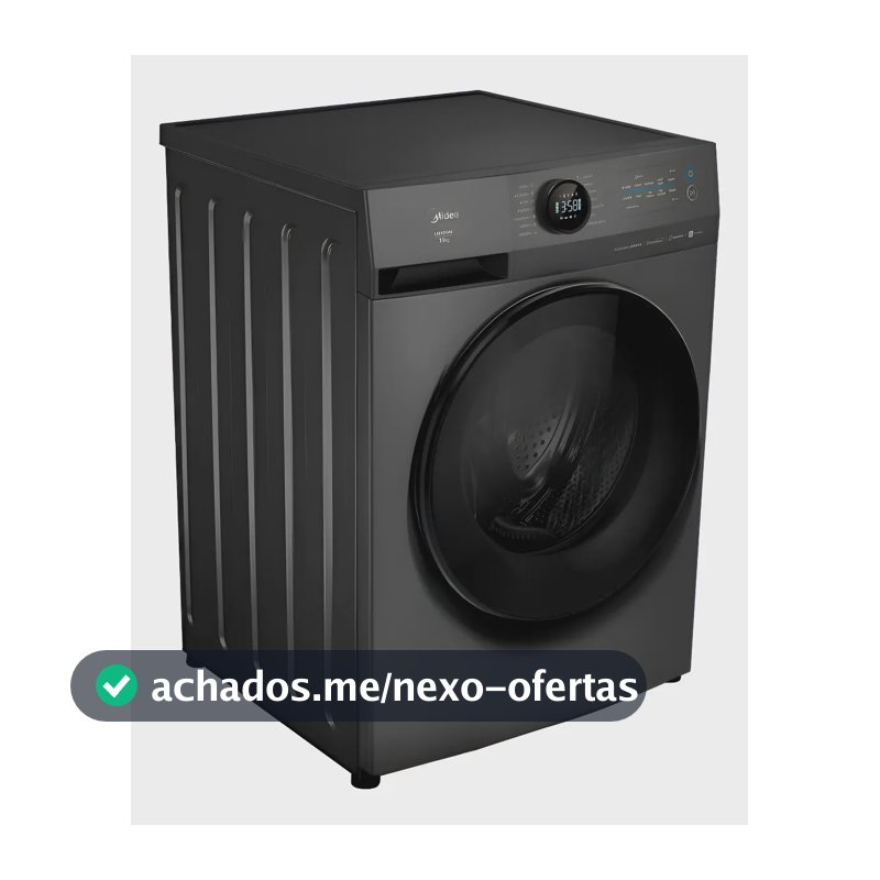 Lava E Seca Midea 11kg 127v Titanium Slim Conectada Inverter