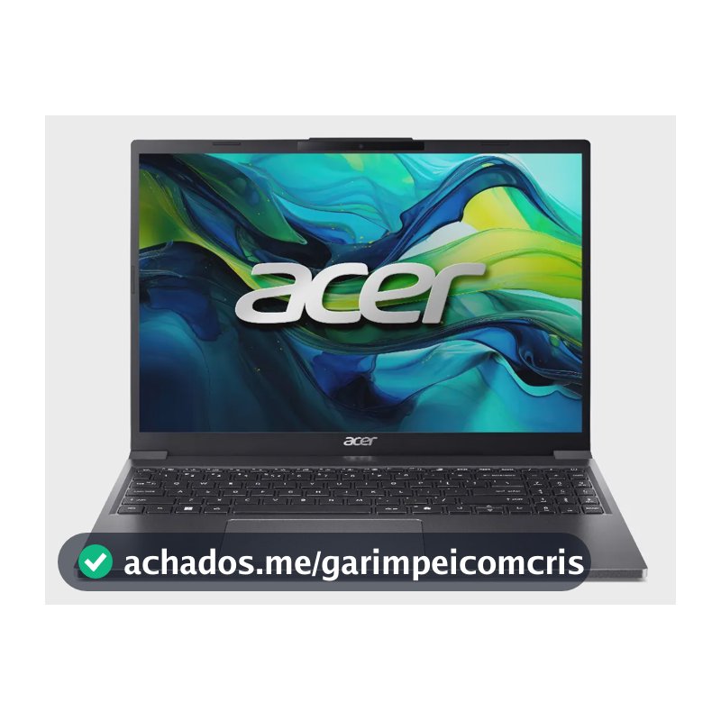 Notebook Acer Aspire Go AG15-51P-39MU Intel Core i3-1305U 8GB 256ssd Windows 11 Home 15,3''