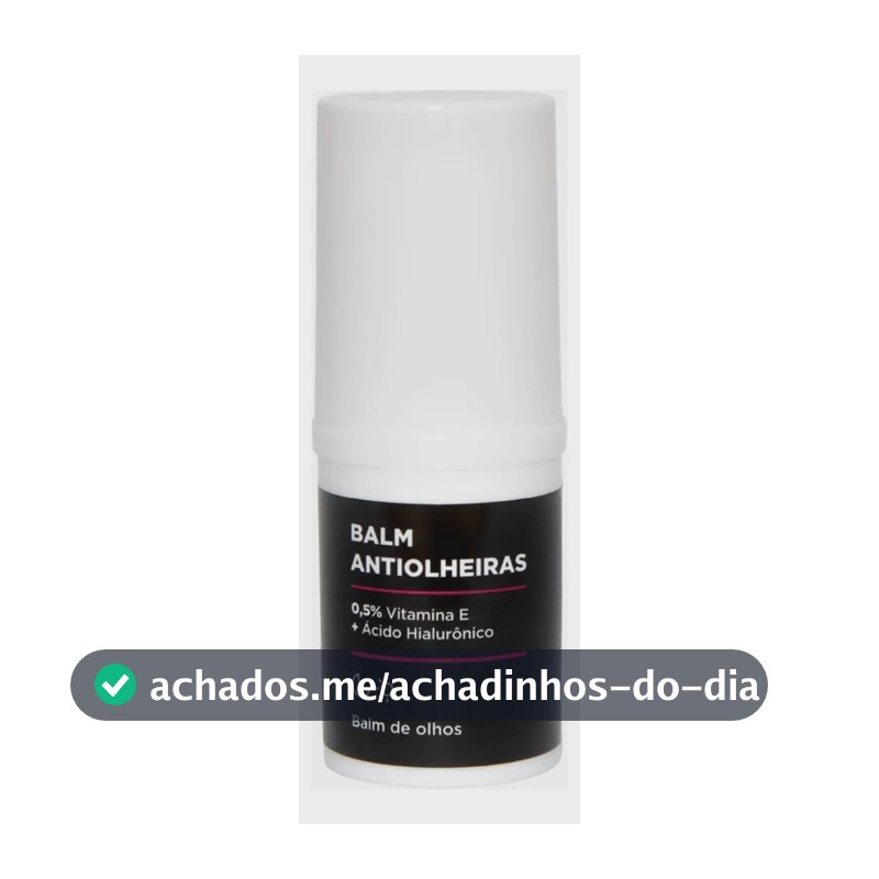 Creme Hidratação Balm Antiolheiras Simple Organic