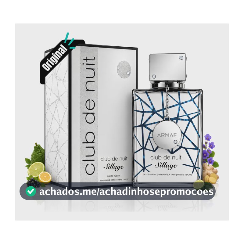 Perfume Árabe Armaf Club De Nuit Sillage Edp 105ml Masculino