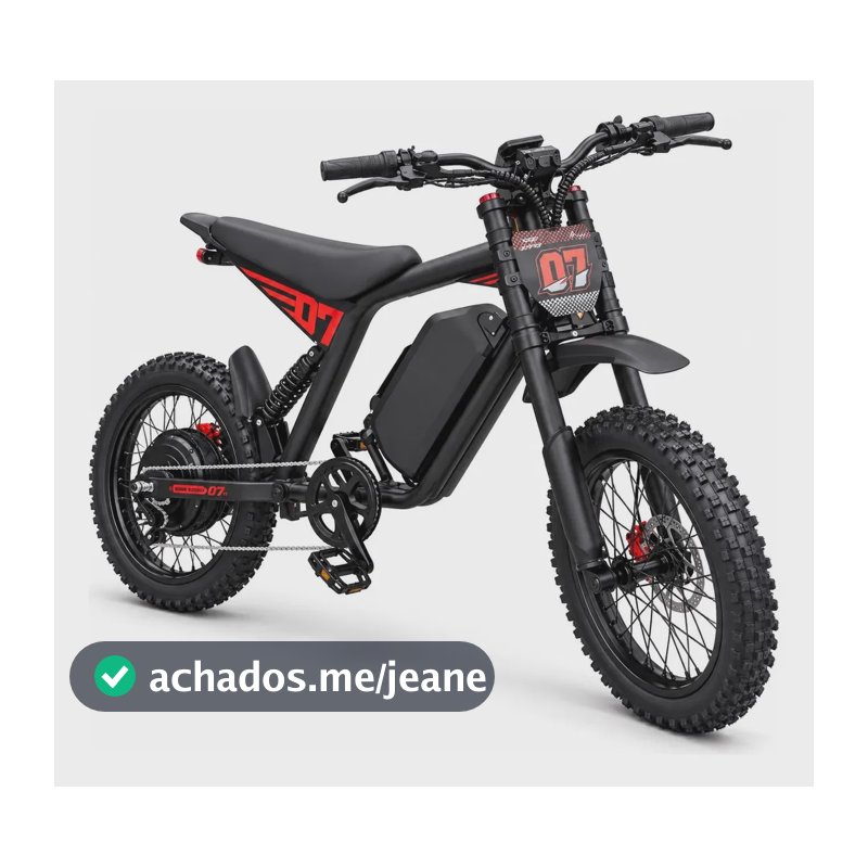 Bicicleta Elétrica Mangosteen Ft07 - 3.000w (pico) 60v 25ah Ft-07 L