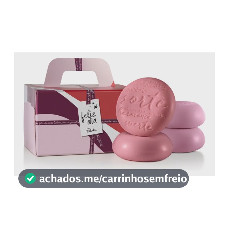 Natura Tododia kit 4 sabonetes Banho de Prosperidade 90gr