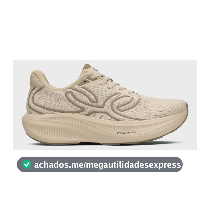 Tênis Olympikus Corre Max Creme 42 Br