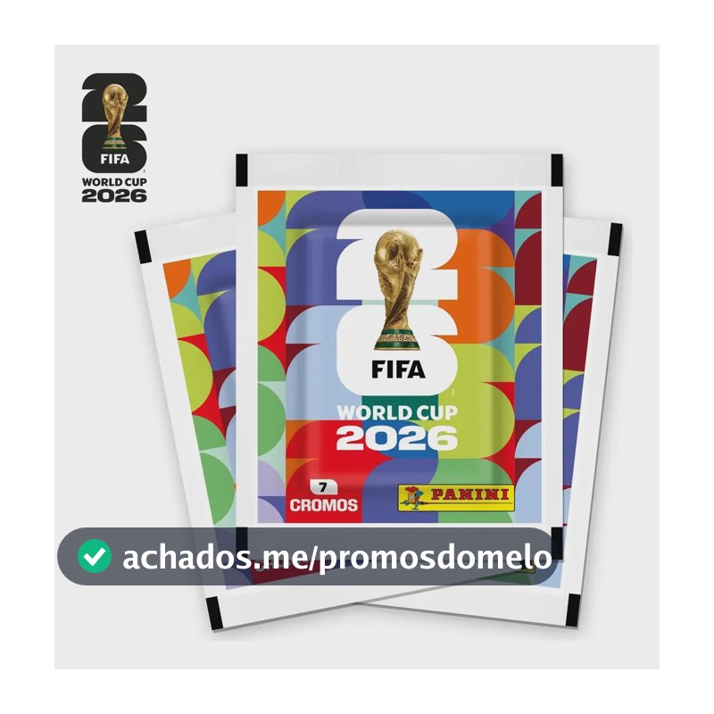 Kit 210 Figurinhas Do Álbum Copa Do Mundo 2026- 30 Envelopes