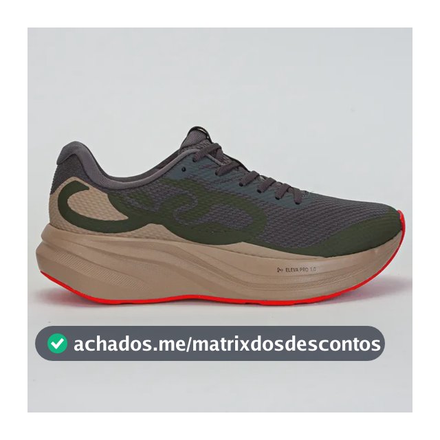 Tênis Olympikus Veloz 4 Masculino Corrida Chumbo/multicolor 41 Br