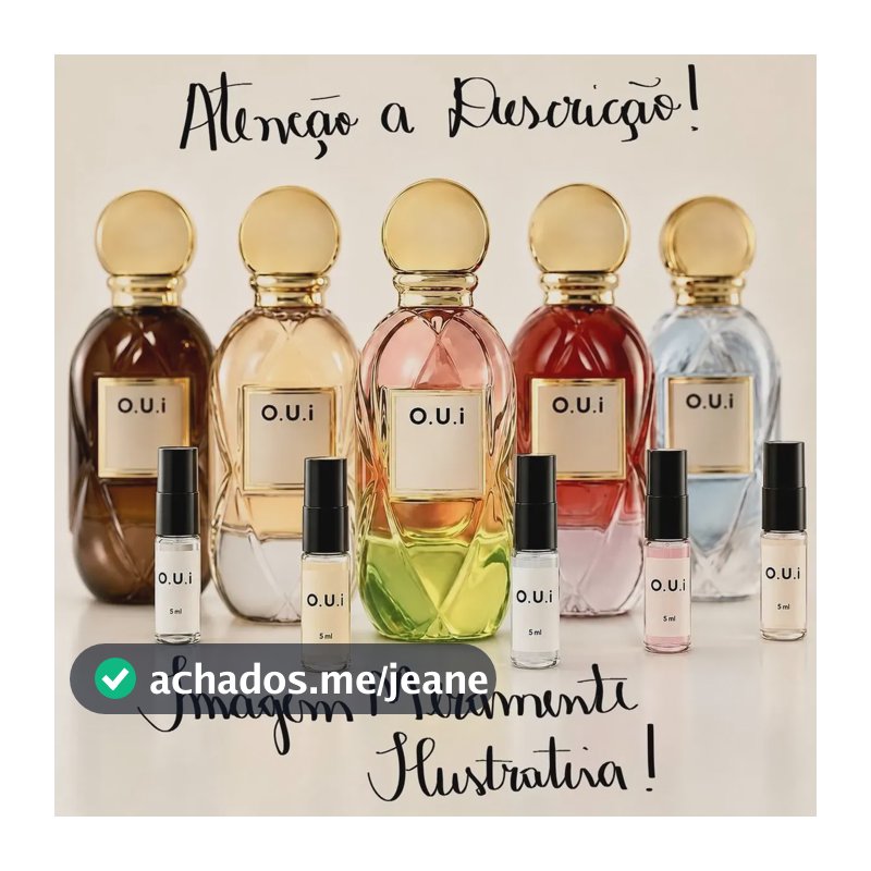 Kit 5 Perfumes Oui Eau De Parfum 5 Ml Travel Size