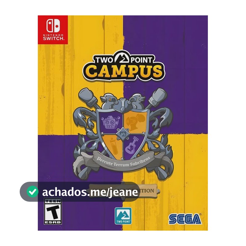 Two Point Campus Enrollment Launch Edition Switch Midia Fisica