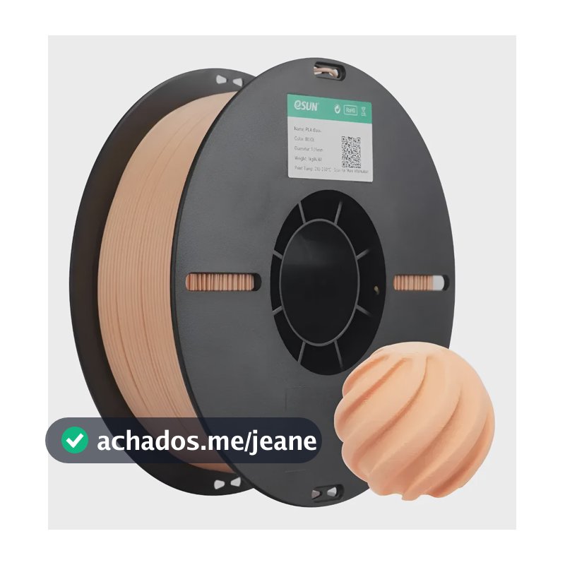 Filamento 3d Esun Pla Basic 1kg - Varias Cores Bege