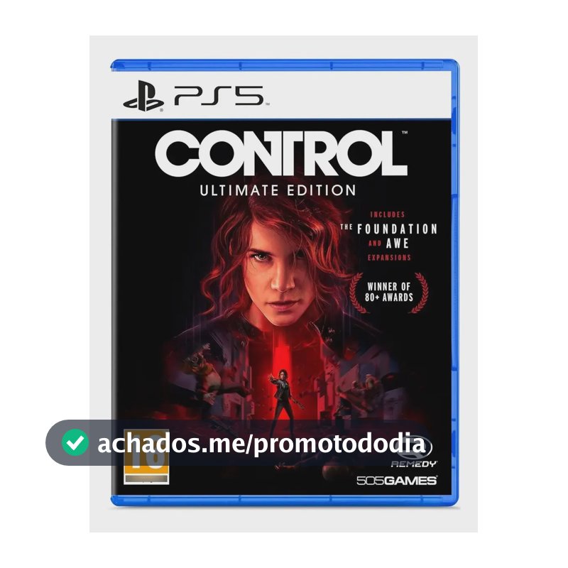 Control Ultimate Edition Ps5 Física Rega