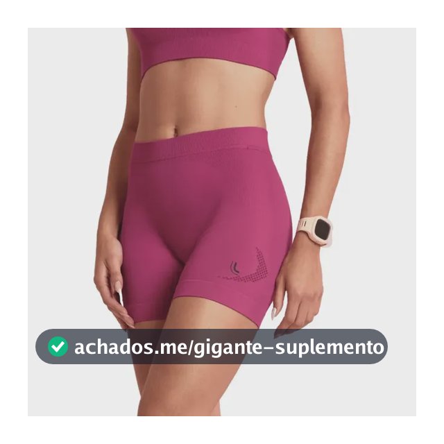 Shorts Fitness Lupo Sport Sem Costura Academia Ciclista