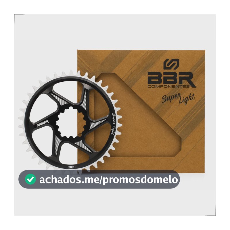 Bbr Coroa Direct Monocoroa Sram 36t 3 Furos Offset 3mm Leve 36t
