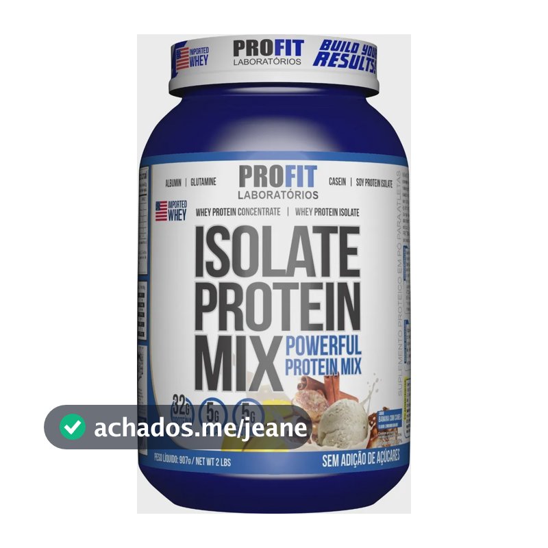 Whey Isolate Protein Mix Pote 907g - Profit