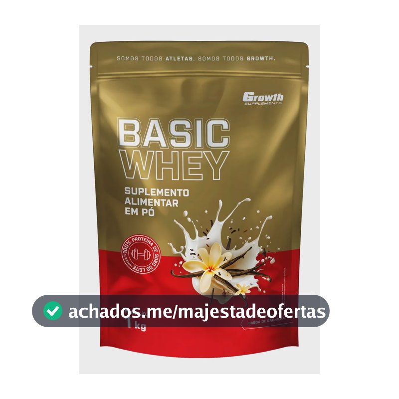 Basic Whey 1kg Growth Supplements