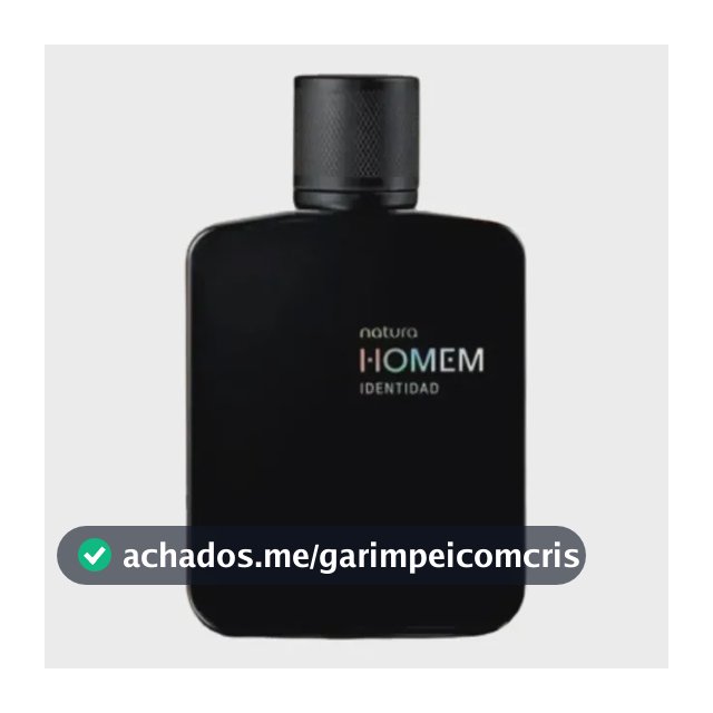 Natura Deo Parfum Homem Identidad Masculino - 100ml