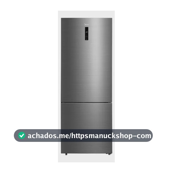 Geladeira Inverse Frost Free 416l Inverter Cor Inox Midea Cor Prateado 110V/220V