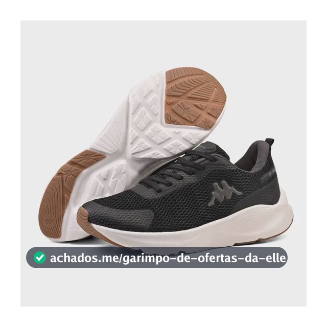 Tênis Kappa Sparta Unissex Original Confortável Caminhada