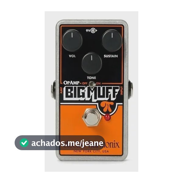 Pedal Guitarra Electro-Harmonix Op-Amp Big Muff Pi 9V Distorção