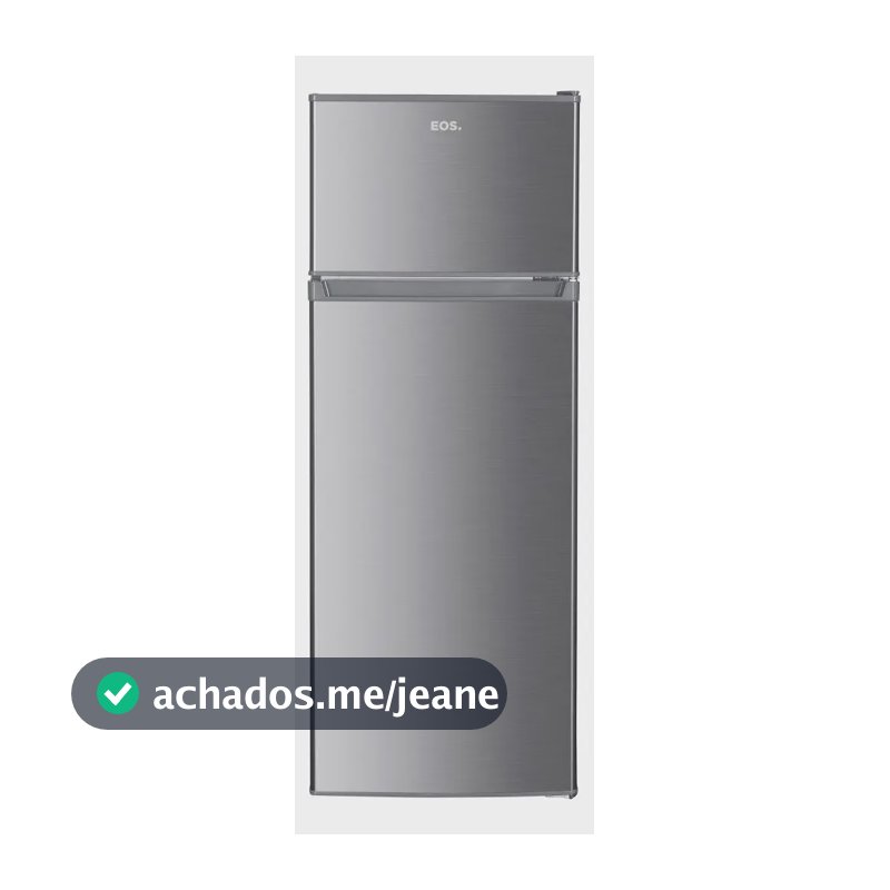 Geladeira Eos 230 Litros Duplex Inox Erv250ds