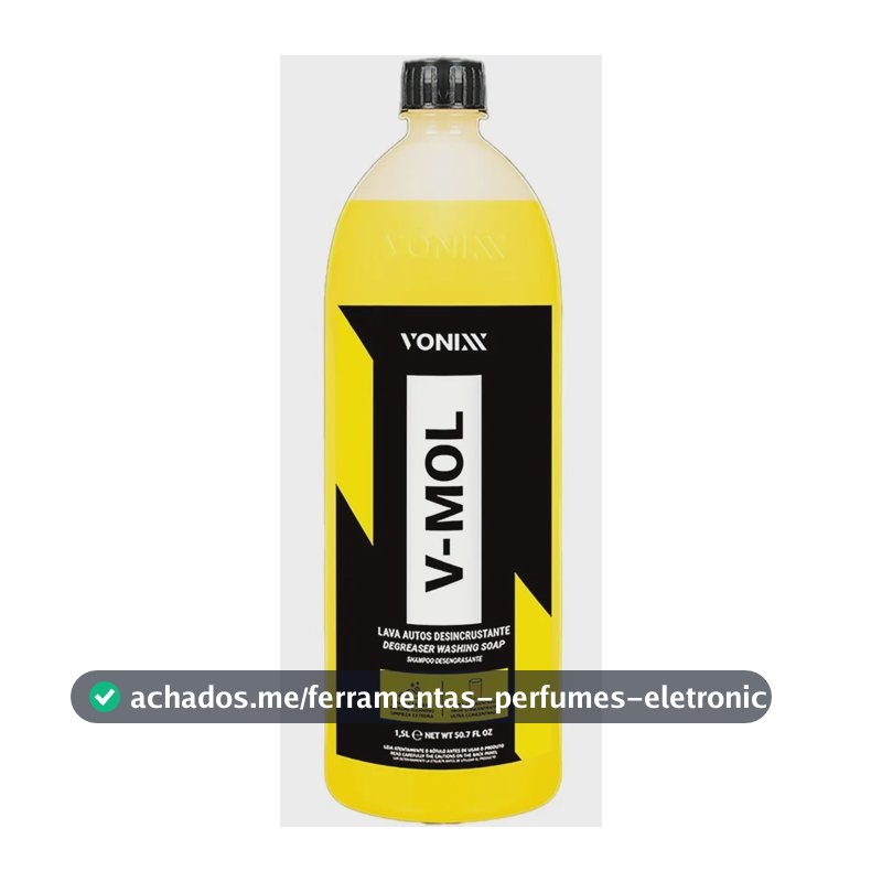 Shampoo Automotivo Limpeza Pesada Barro V-mol Vonixx 1,5l
