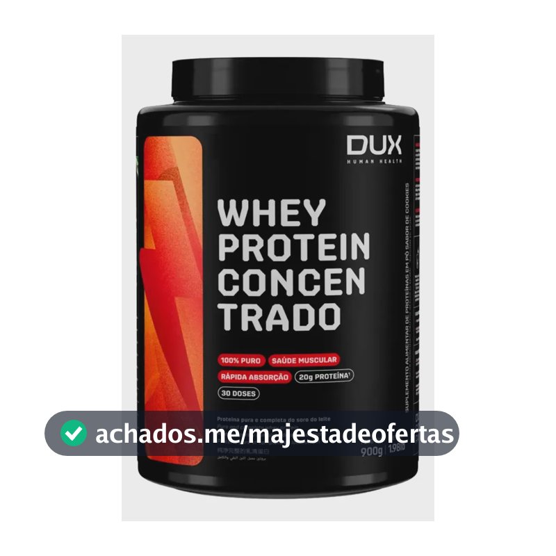 Dux Nutrition Whey Protein Concentrado Coco - 900g