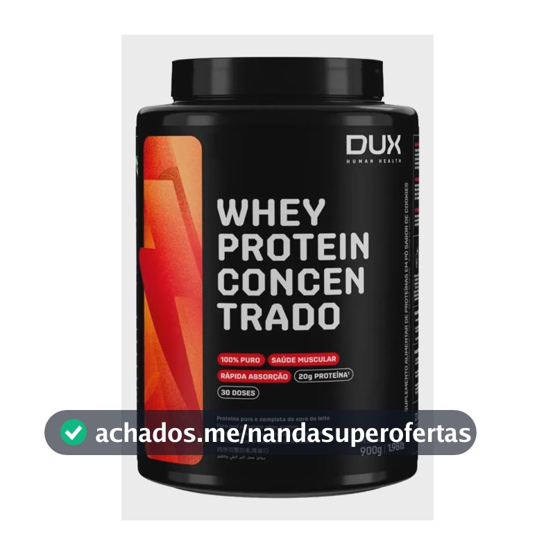 Dux Nutrition Whey Protein Concentrado Coco - 900g
